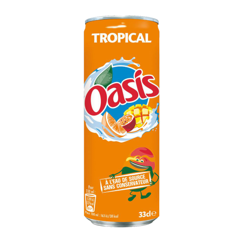 Oasis tropical 33cl